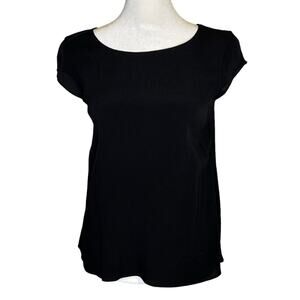 Wilfred Free black short cap sleeve top size XS